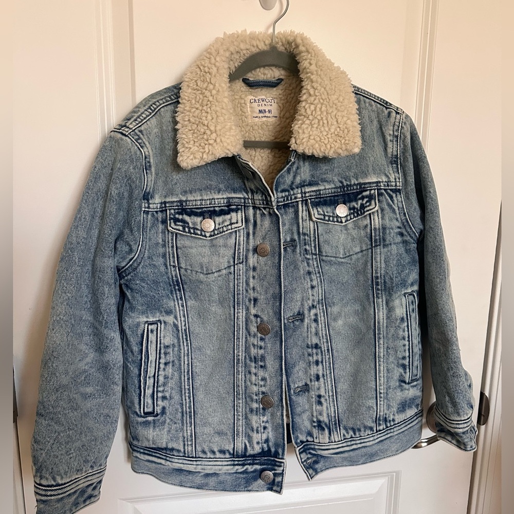 Boy Sherpa  Denim Jacket